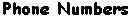 Phone No. Search