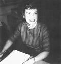 Nell at her desk at A.A. GSO